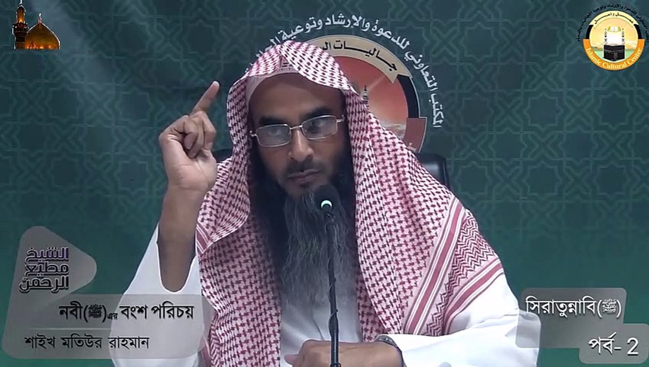 Seeratunnabi (PBUH)│Part: 02│Genealogy of the Prophet (PBUH) (2)│Shaykh Matiur Rahman Madani