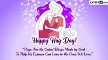 Hug Day 2023 Quotes, Sweet Messages, Cute Couple Photos and Thoughtful Greetings To Share