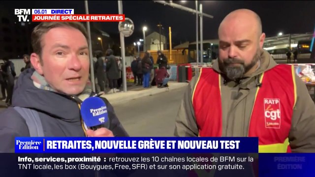 C'est la logique même de cette réforme qui nous dérange : les chauffeurs de bus de la RATP en grève contre la réforme des retraites