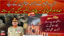 Pakistan army contingents leave for Turkiye on COAS direction