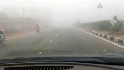 राजस्थान में फिर लौटा कोहरा, जनजीवन प्रभावित
