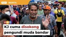 KJ cuma dapat sokongan muda bandar, kata penganalisis