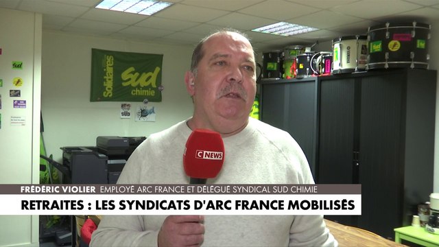 Frédéric Violier, délégué syndical Sud Chimie : «Travailler jusqu’à 64 ans, ce n’est pas faisable»