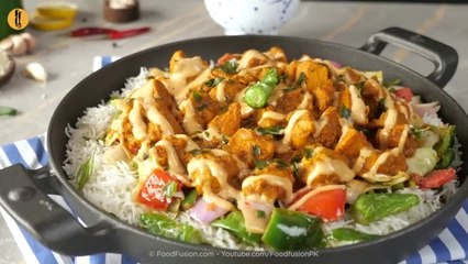 Quick and Easy Loaded Rice Recipe by Food Fusion