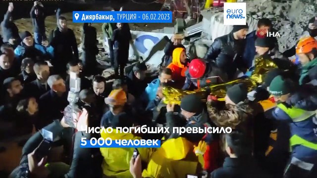 Землетрясение в Турции и Сирии: жертв может быть в восемь раз больше