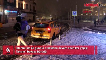 İstanbul beyaza büründü! Meteoroloji'den yeni uyarı
