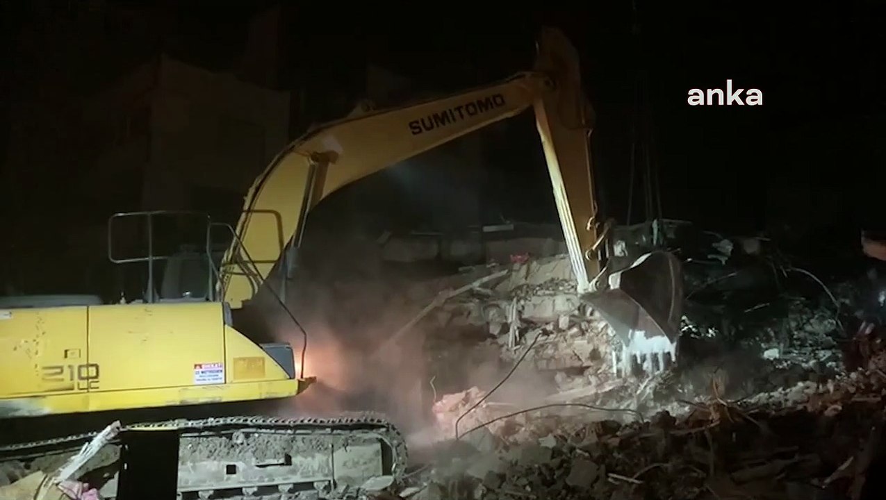 Barış Atay İskenderun'da: Burada hafriyat çalışması var, kurtarma yok