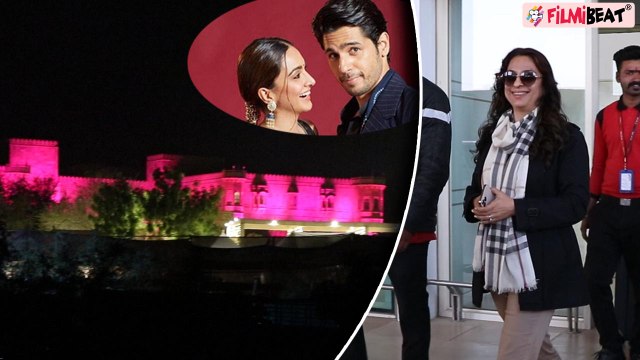 Sidharth Malhotra Kiara Advani wedding: Sid-Kiara की Shadi की Decoration का Video Viral! |FilmiBeat