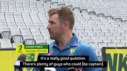 Retiring Finch 'doubts' Cummins will become T20 captain