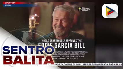 Download Video: Ilang panukalang batas na layong bigyan ng dagdag proteksyon ang mga manggagawang Pilipino, lusot na sa Kamara; panukalang Eddie Garcia Act at Freelance Workers Protection Act, kabilang sa mga naipasa