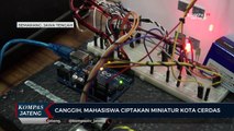 Canggih, Mahasiswa di Semarang Ciptakan Miniatur Kota Cerdas