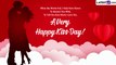 Kiss Day 2023 Messages, Lovely Quotes, Beautiful Sayings and Romantic Wishes You Can Share