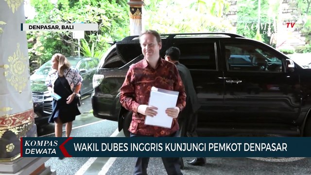 Kunjungan Wakil Dubes Inggris Ke Pemkot Denpasar