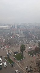 KAHRAMANMARAŞ'TA ONLARCA BİNANIN YIKILDIĞI CADDENİN DEPREMDEN ÖNCEKİ HALİ