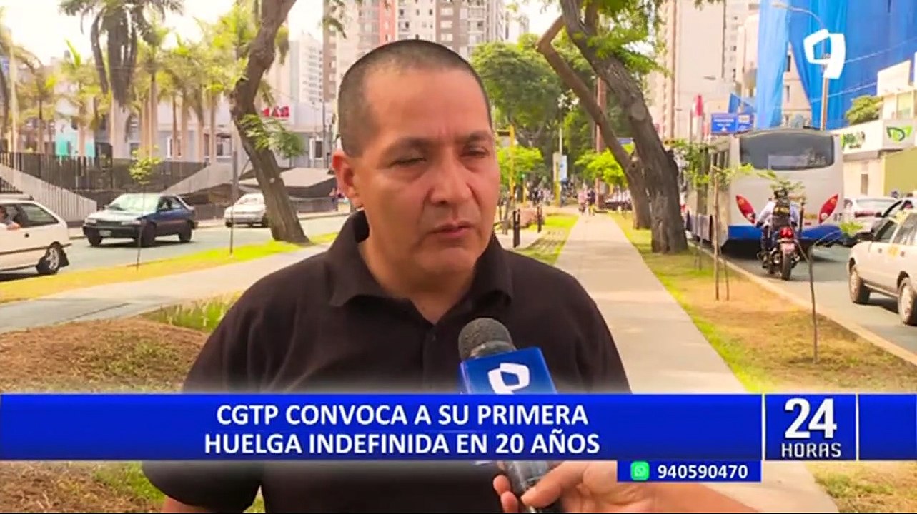 CGTP convoca a su primera gran huelga indefinida de los últimos 20 años para este 9 de febrero
