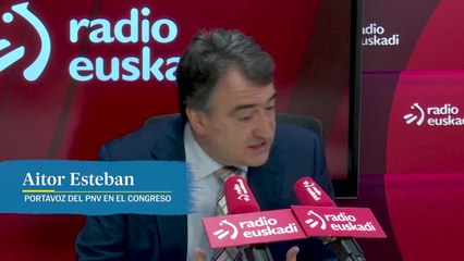 Aitor Esteban: "Si se mantiene el tema del consentimiento, votaremos a favor"