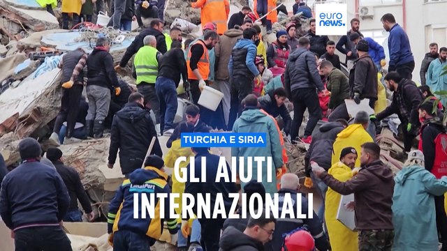 Terremoto in Turchia e Siria, si attiva la macchina degli aiuti internazionali