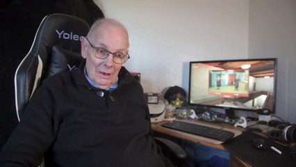 Meet the man who has been gaming since the 70s and now wants to become an online streamer - at the age of 81