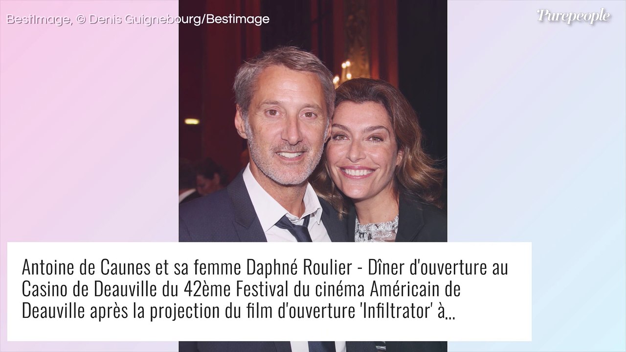Daphné Roulier et Antoine de Caunes déjà en couple lors de leur coup de foudre : "On a résisté 2 mois"