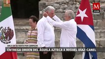AMLO entrega Orden del Águila Azteca a Miguel Díaz-Cane