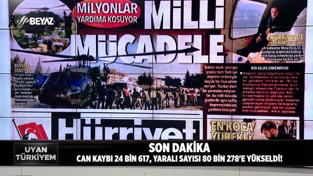 Uyan Türkiyem 12 Şubat 2023 Kahramanmaraş Depremi Özel Yayını