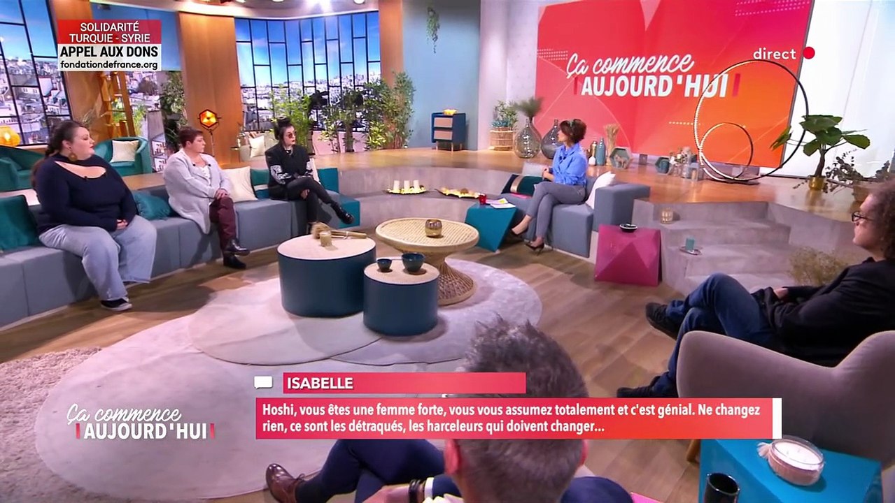 Hoshi se confie sur sa descente aux enfers liée au cyberharcèlement dont elle a été victime dans "Ça commence aujourd'hui" - France 2