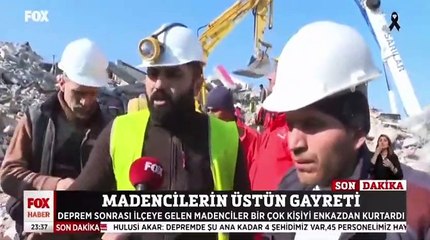 FOX'a konuşan bir madenci: İşverenlerimiz bizi buraya göndermedi, "yıllık izni olanlar gitsin" dedi