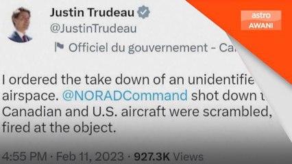 UFO | Objek tidak dikenali ditembak jatuh di Kanada