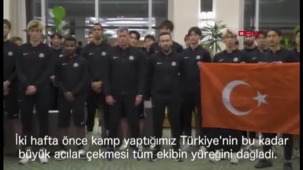 SPOR Japonya ekibi Sanfreecce Hiroshima'dan deprem felaketinin ardından destek paylaşımı