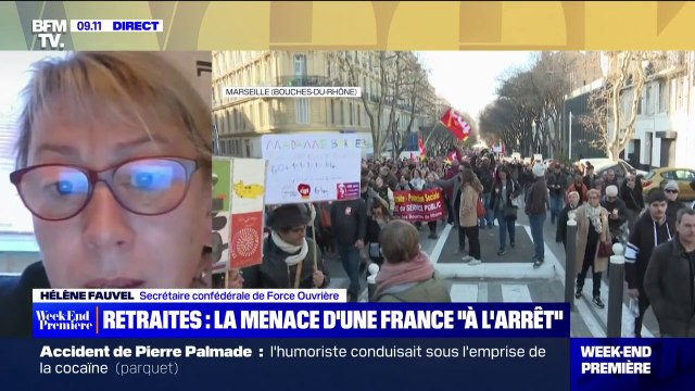 Retraites: Ça veut dire journée morte le 7 mars annonce la Secrétaire confédérale de Force Ouvrière