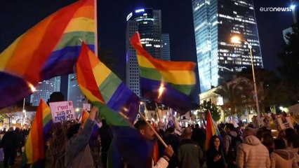 شاهد: احتجاجات ضخمة مناوئة لحكومة نتنياهو تنديداً بمشروع تعديل النظام القضائي