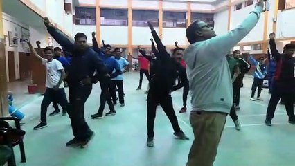 योग मेडिटेशन व जुम्बा डांस को लेकर छात्र- छात्राओं में दिखा उत्साह