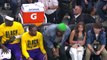LeBron makes young fan's day as Lakers beat Warriors