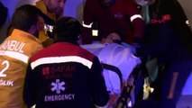 İSTANBUL 'DEPREMDE YARALANAN 6 KİŞİ AMBULANS UÇAKLA İSTANBUL'A GETİRİLDİ