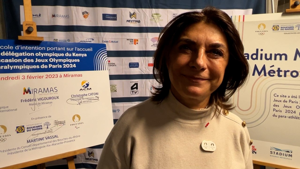 Interview maritima: Martine Vassal sur le partenariat entre le Kenya et Miramas pour les JO 2024
