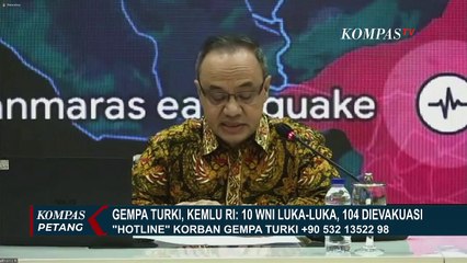 TOLONG DI SHARE! Ini Nomor Hotline Gempa untuk WNI di Turki