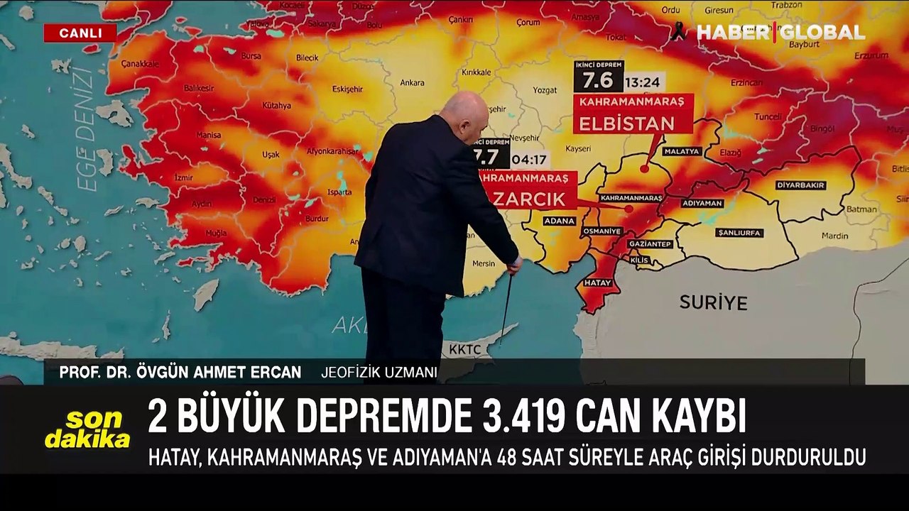 Kahramanmaraş'ta 7.6'lık bağımsız deprem nasıl oldu? Prof. Dr. Ahmet Ercan anlattı: "Dünya çapında büyük bir olay"