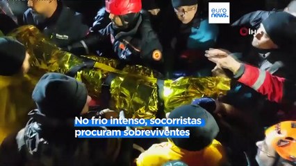 Mais de 5.000 mortos nos sismos que atingiram Turquia e Síria