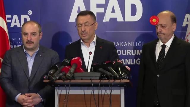 Fuat Oktay: 3 Bin 419 Kaybımız Var, Yaralılarımız 20 Bin 534. Enkazdan Kurtarılanlar 8 Bini Geçmiş Durumda