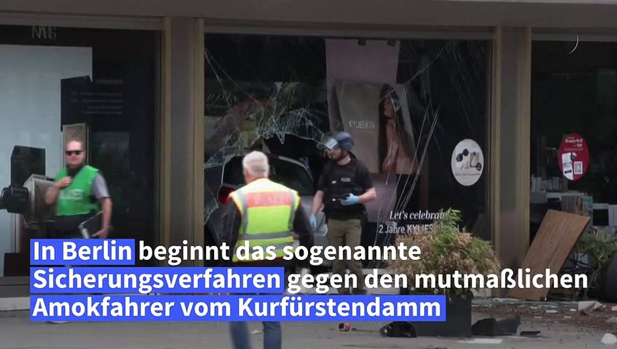 Amokfahrt am Ku'damm: Sicherungsverfahren beginnt in Berlin