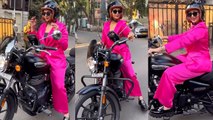 Divyanka Tripathi Bike Ride करते ली Grand Entry Video Viral, Fans Shocking Reaction|Boldsky
