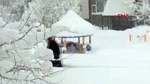 Sibirya değil Türkiye! Kar kalınlığı 3 metreyi aştı; araçlar kayboldu