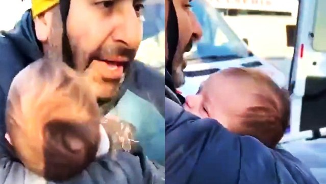 Hatay’da 2 aylık bebek 29 saat sonra kurtarıldı