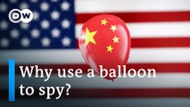 How does a spy balloon work and how is it different from a satellite?