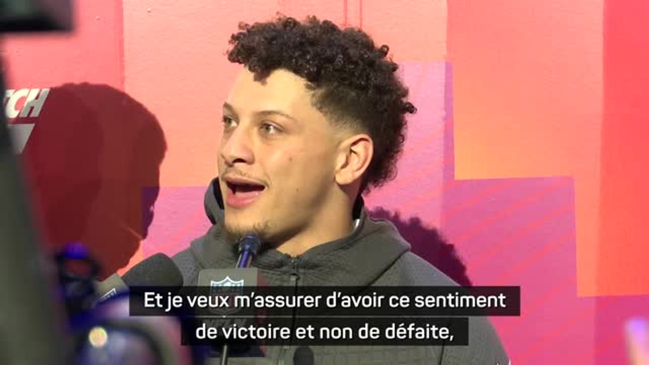 Super Bowl LVII - Mahomes : "Créer des souvenirs avec vos coéquipiers dans le plus grand match de votre vie”