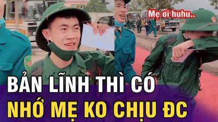 Bắc Giang: Chú Bộ Đội Trẻ Khóc Nấc Gọi Mẹ Ngày Lên Đường Nhập Ngũ | Tin 3 phut