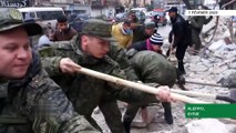 Earthquake: Russian military and emergency personnel come to the aid of Syria  On February 6, Syria suffered major earthquakes that claimed thousands of lives in the country and in Turkey. The Russian soldiers already located in Syria have mobilized to he
