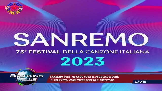 Sanremo 2023, quando vota il pubblico e come il televoto: come viene scelto il vincitore