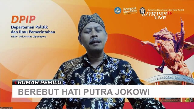 Analis Politik UNDIP, Teguh Yuwono Sebut Bukan Rahasia Umum Kaesang & Gibran Digoda-goda Parpol
