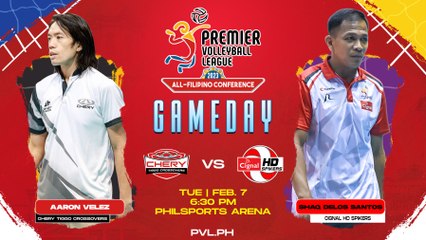 GAME 2 FEBRUARY 07, 2023 | CHERY TIGGO CROSSOVERS vs CIGNAL HD SPIKERS | ALL-FILIPINO CONFERENCE